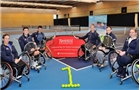 Paralympians celebrate one year until Wheelchair Tennis Masters comes to London
